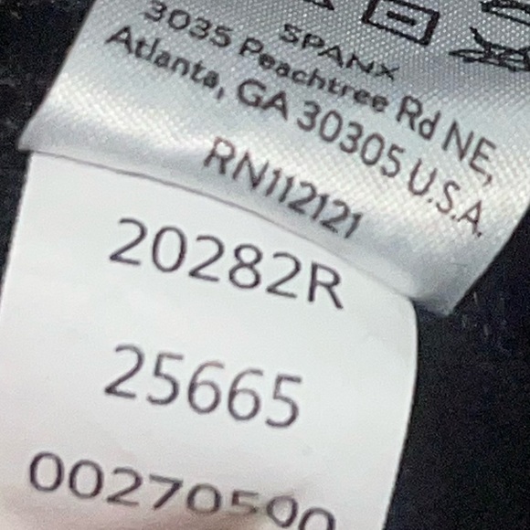 SPANX High Rise Leather Like Skinny Pants - Picture 8 of 8